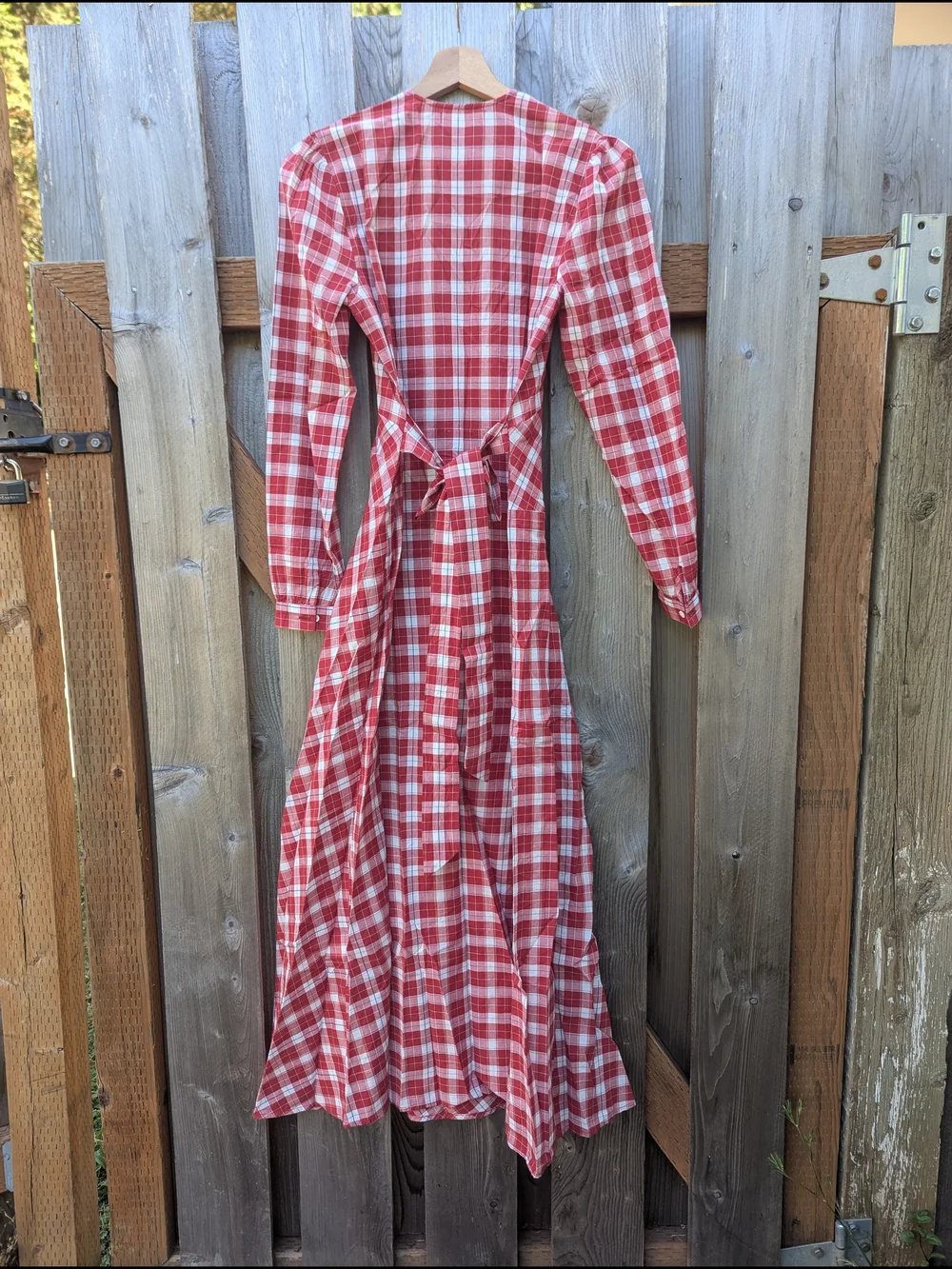 DÔEN Charleston Dress in Alsace Plaid - Size Small - Picture 4 of 8